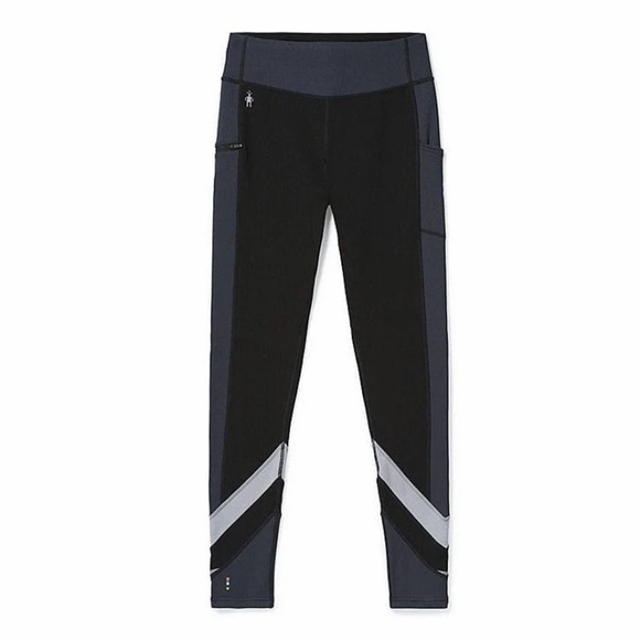 Smartwool Women's Merino Sport Fleece Colorblock Leggings size Small - Picture 1 of 8
